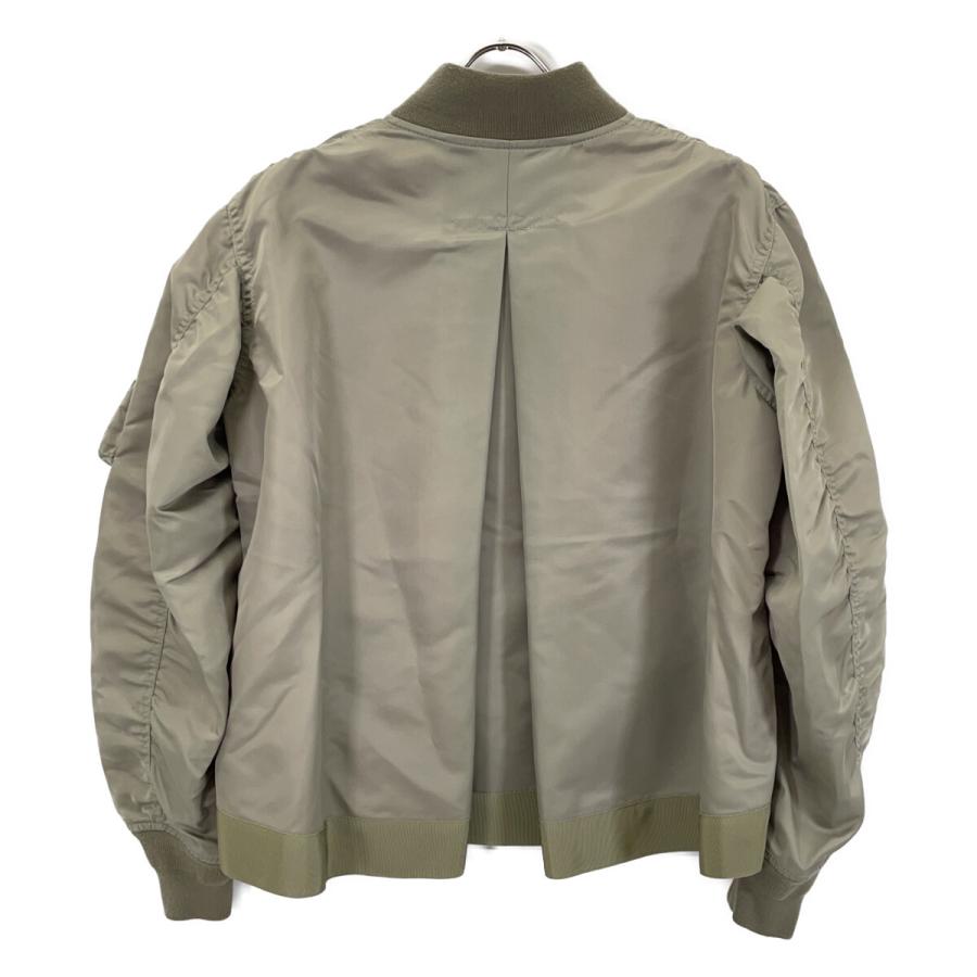 sacai（サカイ） SCW-065 カーキ ナイロン MA-1 カーキ 1 ジャケット