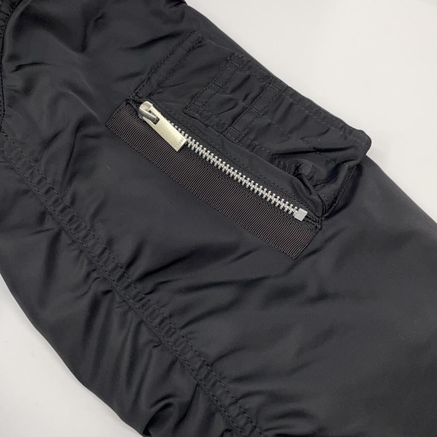 sacai（サカイ） SCW-065 ブラック ナイロン MA-1 ブラック 1