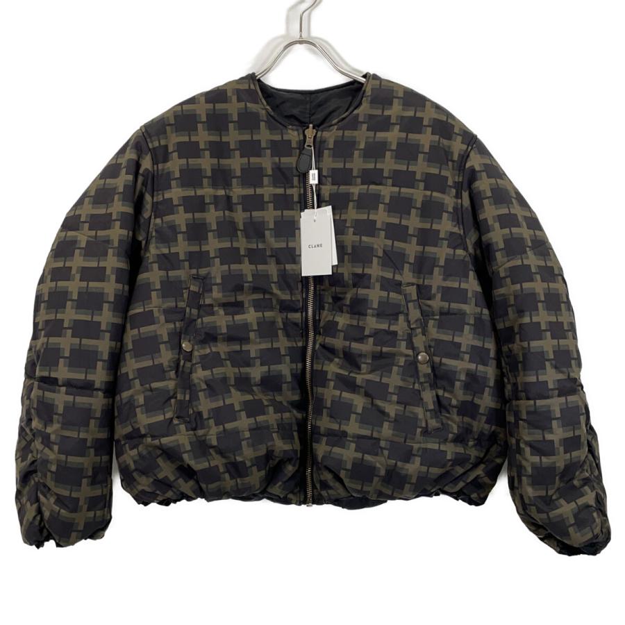 CLANE クラネ ブラック 19101ー0052 リバーシブル MA-1ジャケット M