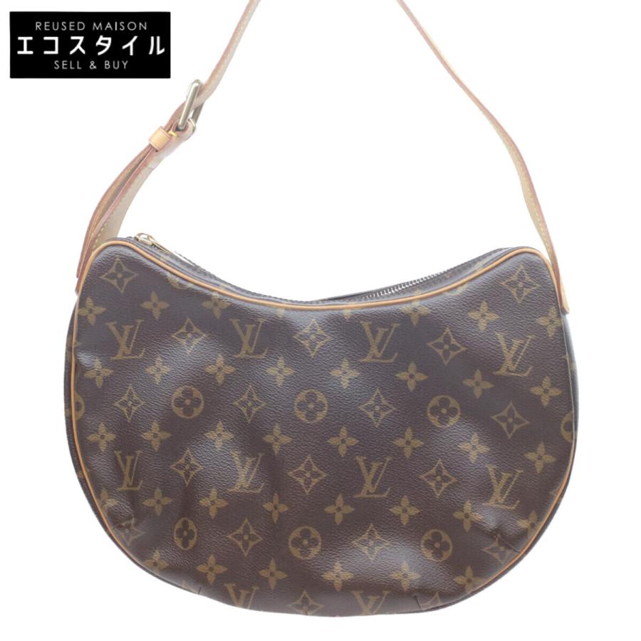 限定セール 超激レア ルイヴィトン　モノグラム　クロワッサンMMショルダーバッグ LOUIS VUITTON ルイヴィトン M51512 モノグラム クロワッサンMM