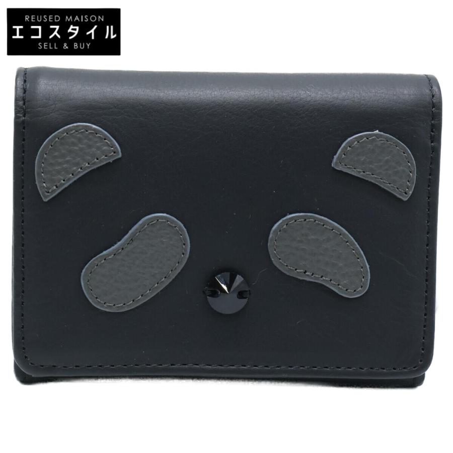 アンテプリマ ANTEPRIMA（アンテプリマ） 新品同様 10763 PANDA TRI-FOLD WALLET