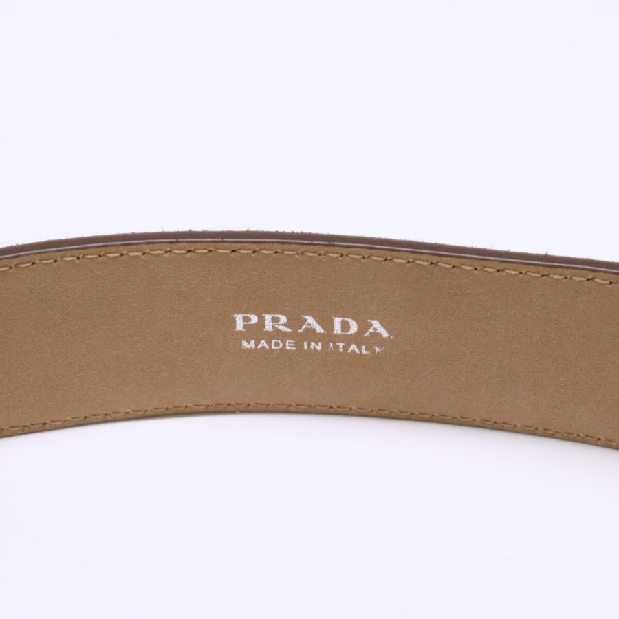 PRADA（プラダ） 2CC545 スエード ベルト 34/85 メンズ : ブランド