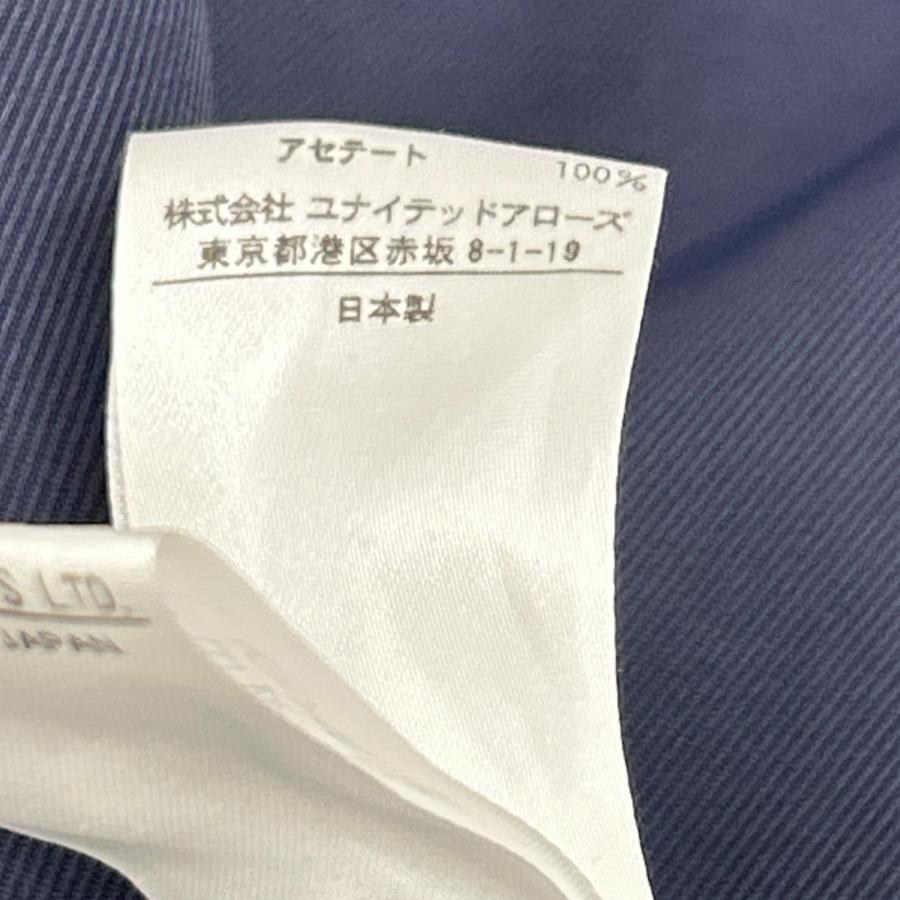 LOEFF ロエフ 23年 8826ー0234ー00086 ネイビー シャツワンピース ネイビー 0 ワンピース アセテート レディース 中古_5