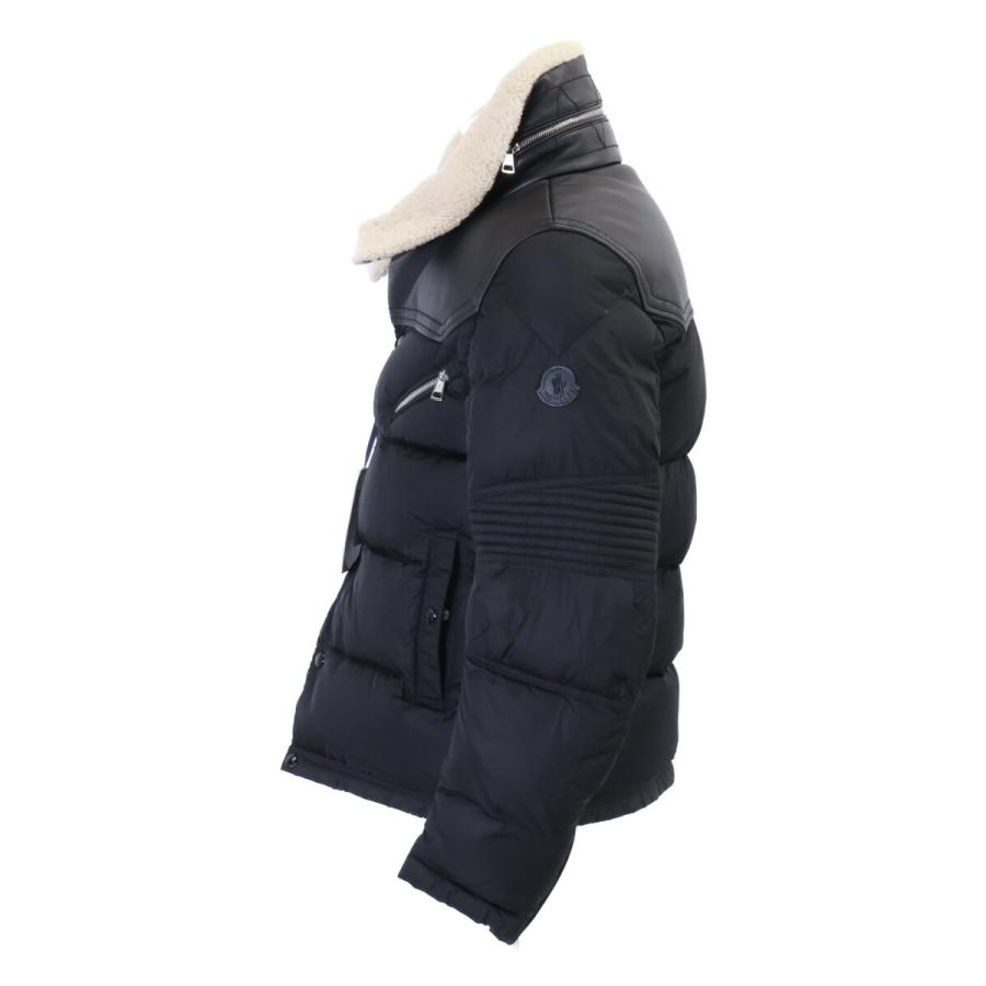 MONCLER（モンクレール） 新品同様 LEO シープスキン切替 ボア ダウン