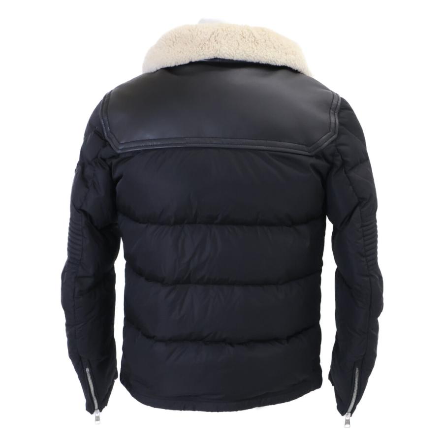 MONCLER（モンクレール） 新品同様 LEO シープスキン切替 ボア ダウン