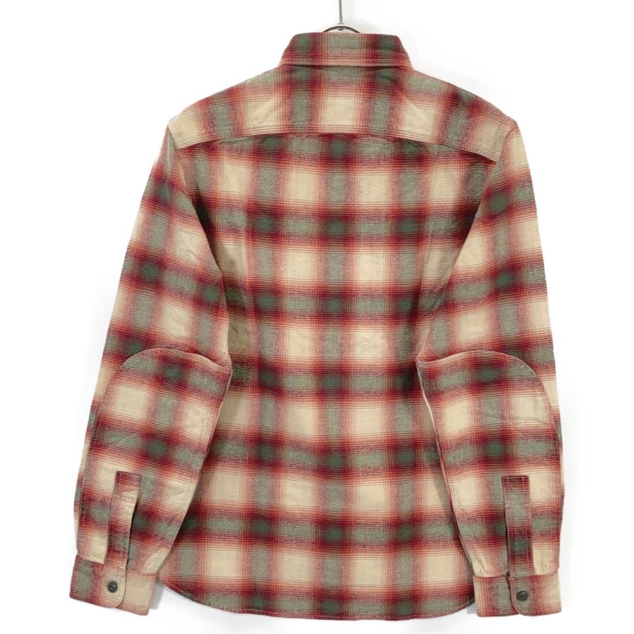 RRL ダブルアールエル 782567202001 レッド オンブレ チェックシャツ S