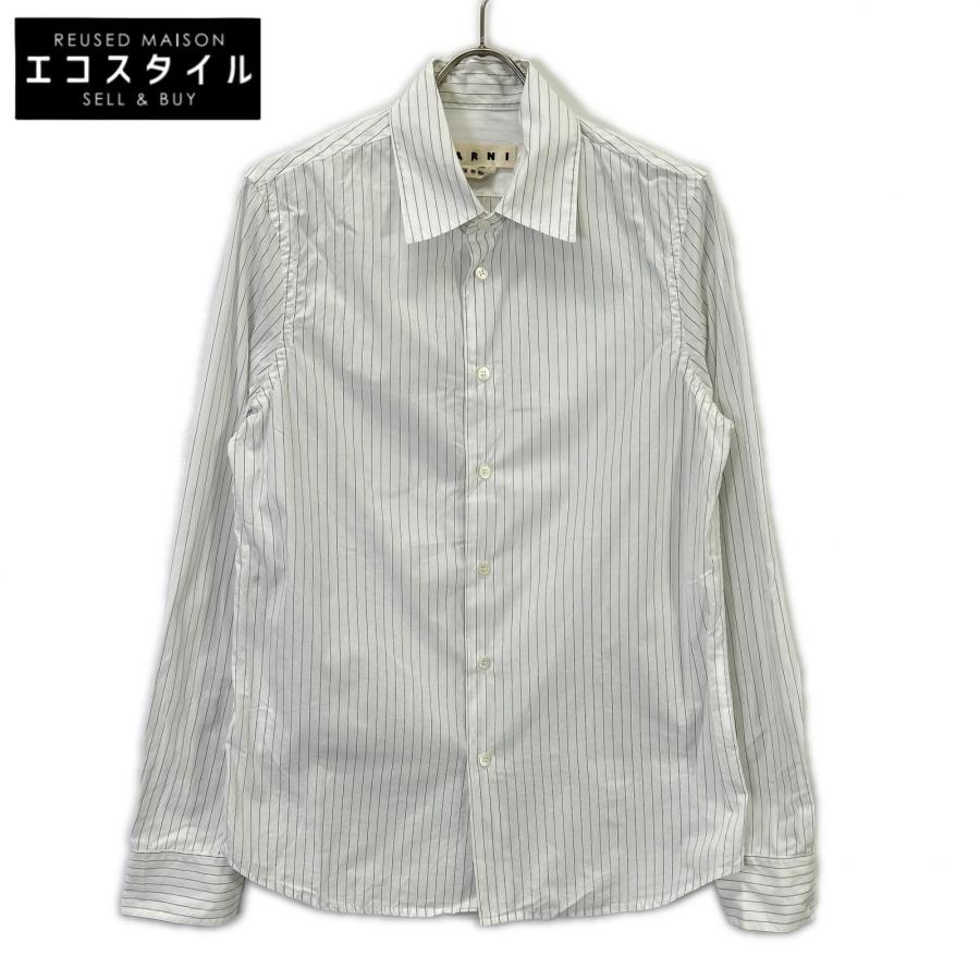 MARNI（マルニ） 国内正規/ CUMU0024A0 ストライプ 長袖シャツ 46 