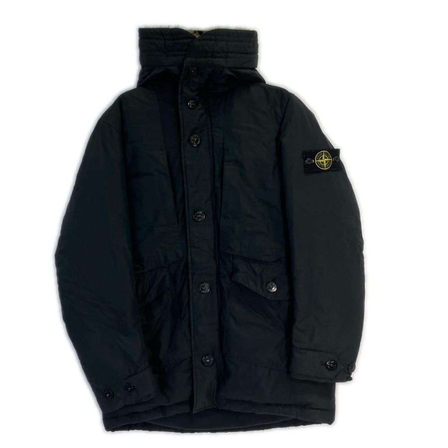 STONE ISLAND ストーンアイランド 671541226 ブラック ファー付き 