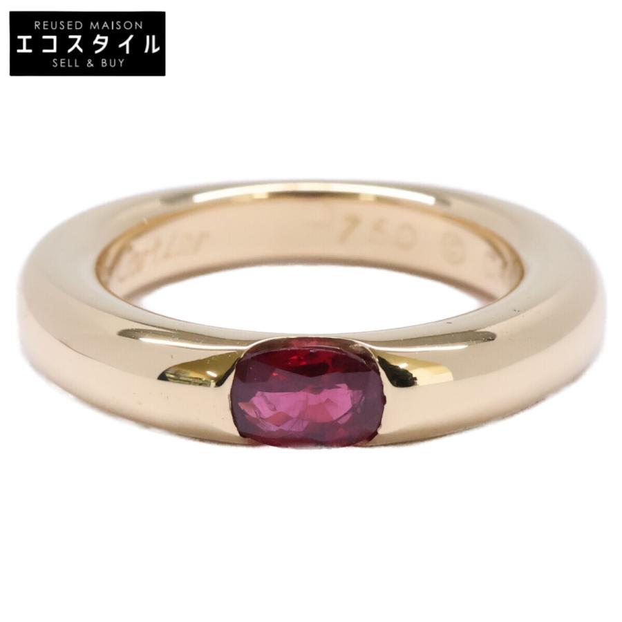 Cartier（カルティエ） 仕上げ済み 750 ルビー エリプス リング 指輪 