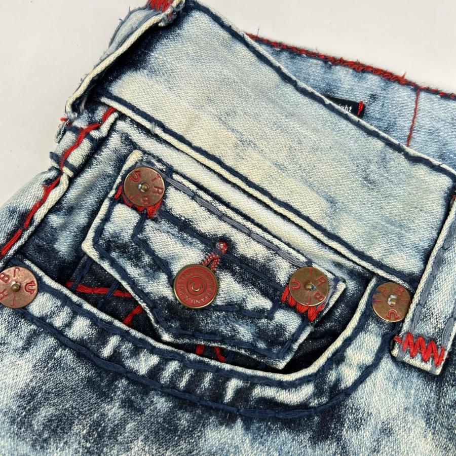 TRUE RELIGION（トゥルーレリジョン） ホワイト リッキー デニムパンツ