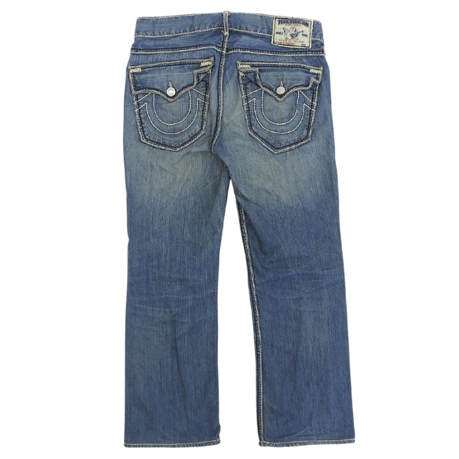 TRUE RELIGION（トゥルーレリジョン） 美品 ストレート ダメージデニム