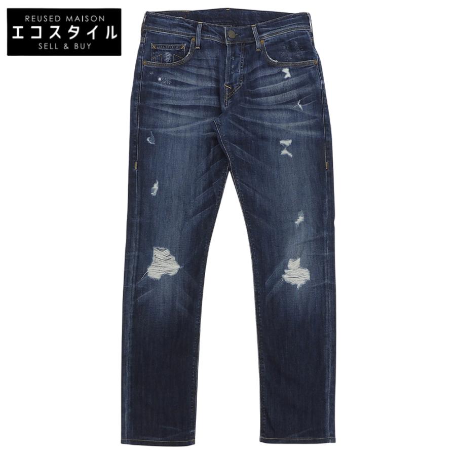 TRUE RELIGION（トゥルーレリジョン） 美品 GENO ダメージデニムパンツ 