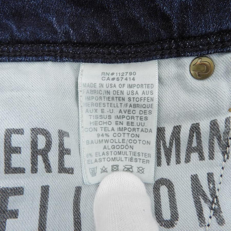 TRUE RELIGION（トゥルーレリジョン） 美品 GENO ダメージデニムパンツ