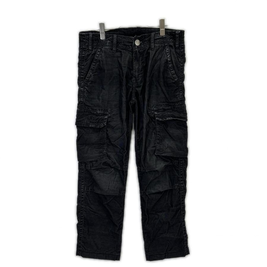 TRUE RELIGION 黒　カーゴパンツ　サイズ29 TRUE RELIGION（トゥルーレリジョン） ブラック カーゴパンツ ブラック