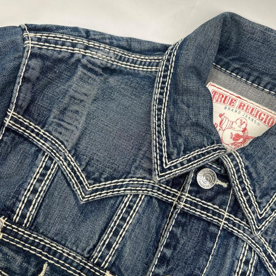TRUE RELIGION デニムジャケット JIMMY BIG QT TRUE RELIGION（トゥルーレリジョン） インディゴ JIMMY BIG QT デニム