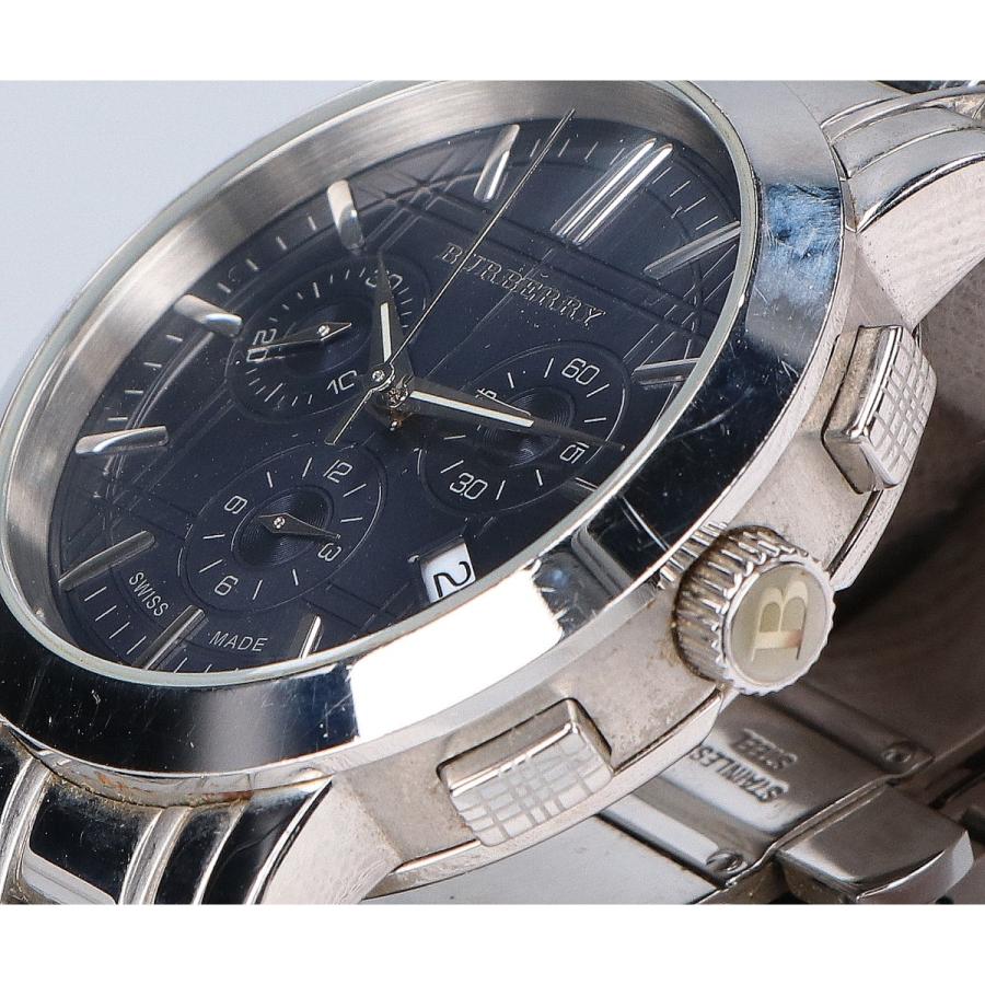 BURBERRY（バーバリー） BU1360 ネイビー文字盤 クロノグラフ クオーツ
