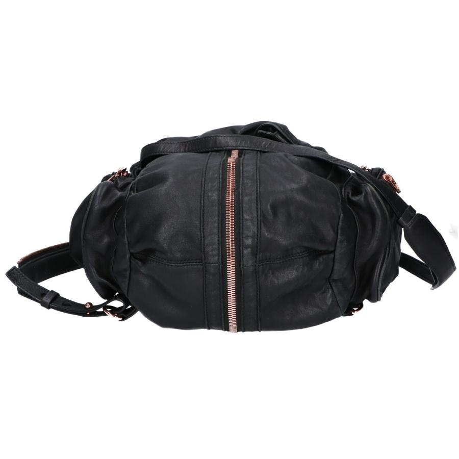 アレキサンダーワン　3way ショルダーバッグ　バックパック　リュック　レザー アレキサンダーワン3way リュックレザー ブラック リュック・バック