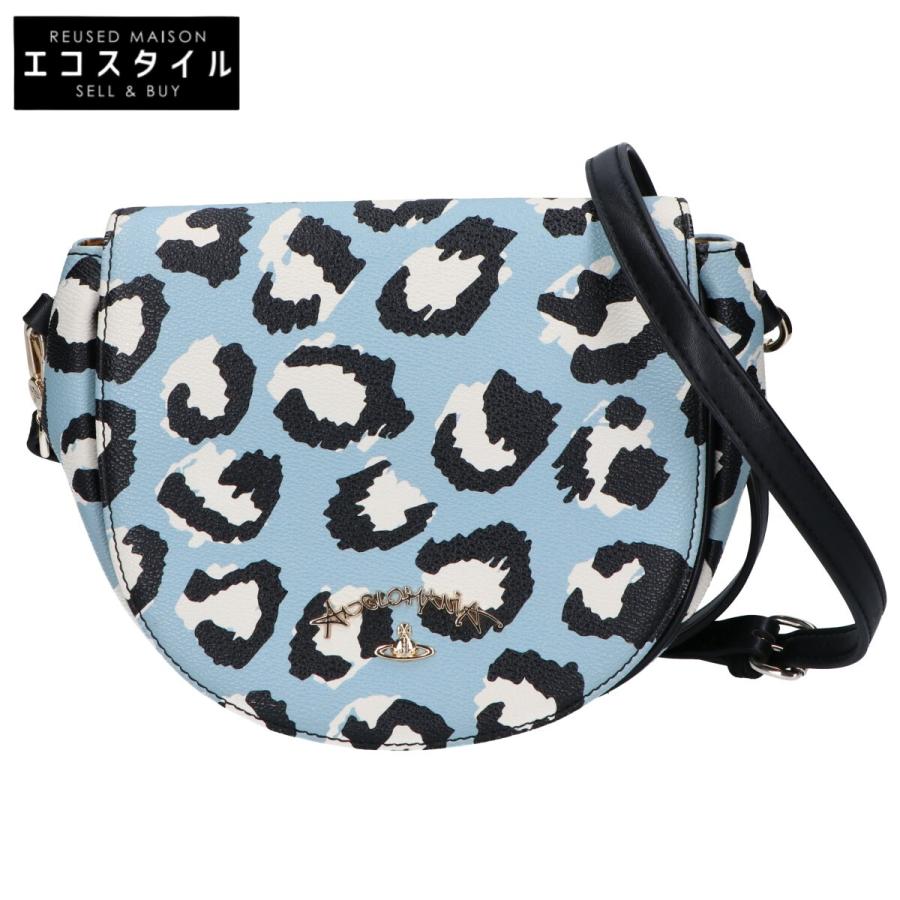 Vivienne Westwood ヴィヴィアンウエストウッド 190003 SHOULDER BAG LEICESTER レオパード柄 Vivienne Westwoodヴィヴィアンウエストウッド 190003 SHOULDER BAG