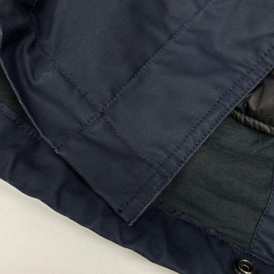 WOOLRICH（ウールリッチ） ネイビー ラビットファー ナイロン モッズ