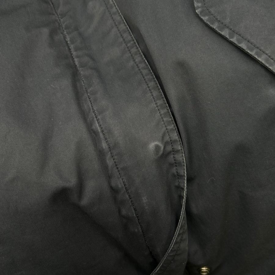 WOOLRICH（ウールリッチ） ネイビー ラビットファー ナイロン モッズ