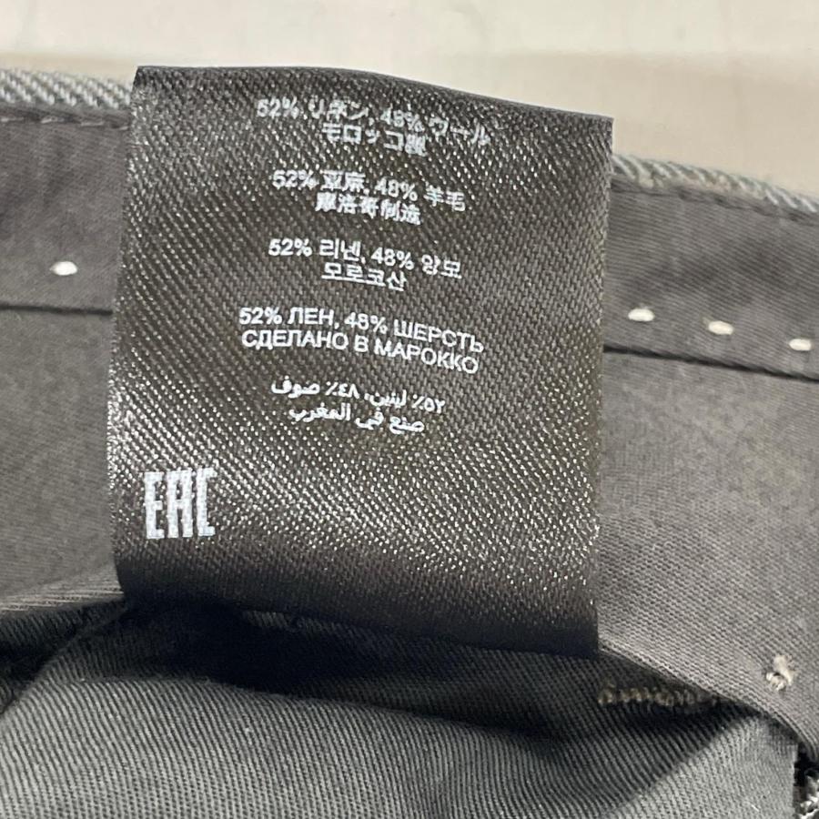 DRIES VAN NOTEN（ドリス ヴァン ノッテン） グレー ウール×リネン