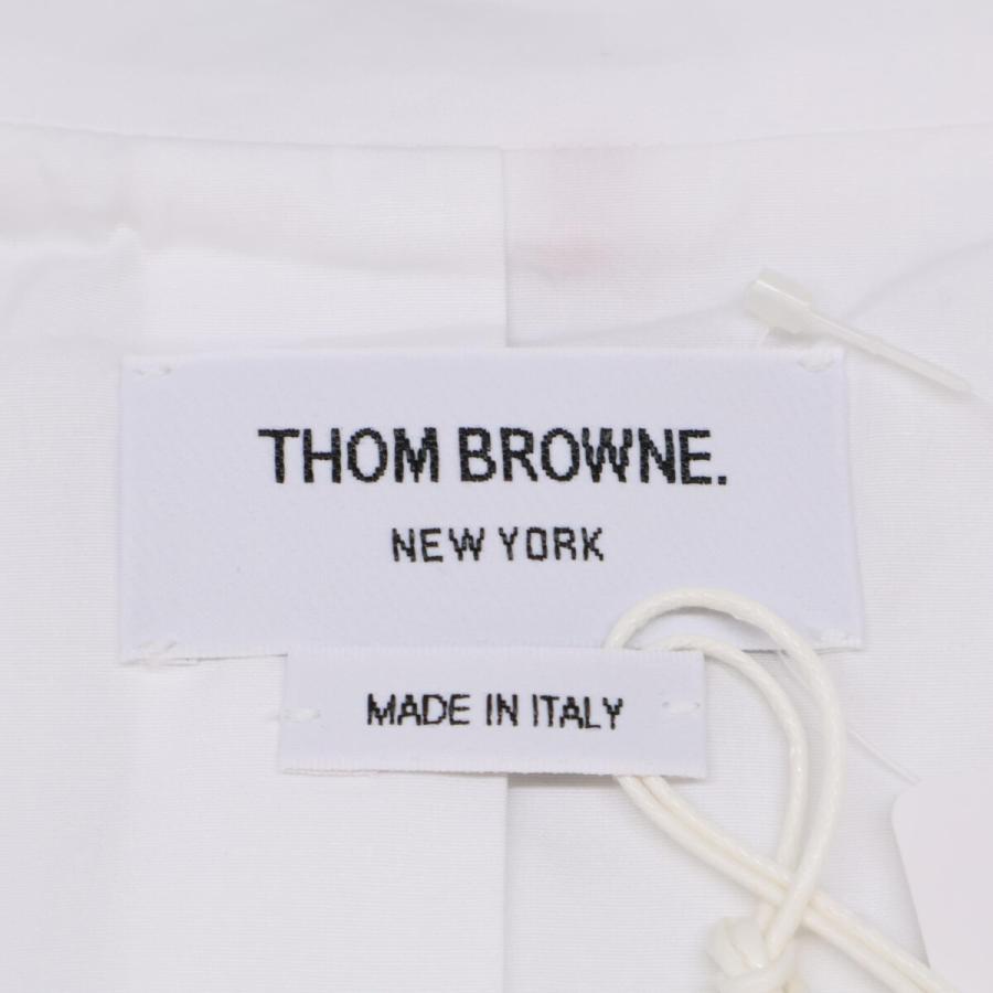 新品未使用   THOM BROWNE トムブラウン PATCH POCKET ROBE W/ PIPING IN POPLIN ROBE 4 メンズの画像