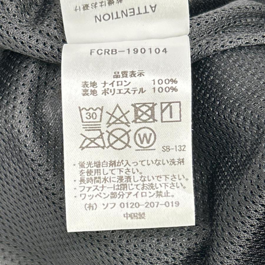 F.C.Real Bristol エフシーリアルブリストル FCRB-190104 × A BATHING APE. ナイロンジャケット ブラック×グリーン L ジャケット ナイロン メンズ 中古の画像