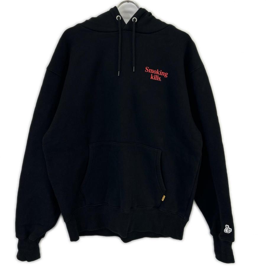 FR2 エフアールツー ブラック Smoking kills パーカー L トップス