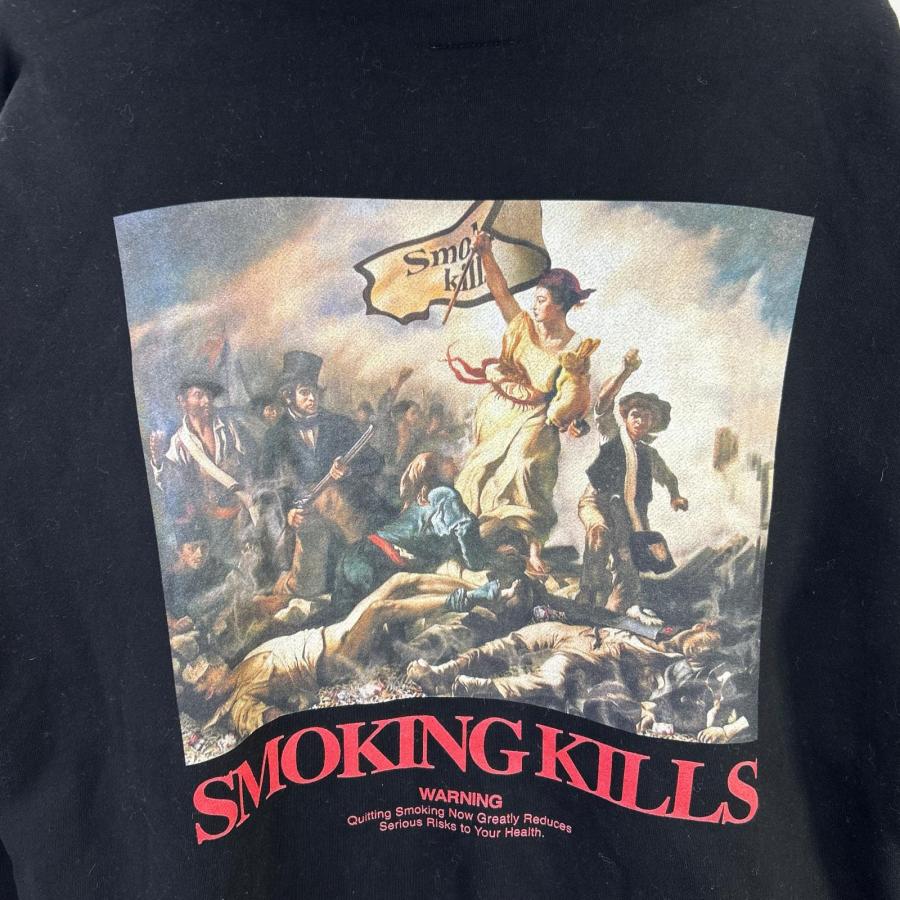 FR2 エフアールツー ブラック Smoking kills パーカー L トップス