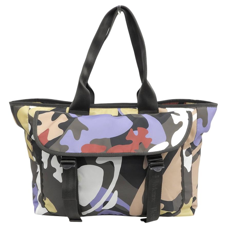 美品　ヴィヴィアンウエストウッド　2way ショルダーバッグ　トート　カモフラ Vivienne Westwood ヴィヴィアンウエストウッド カモフラ トートバッグ