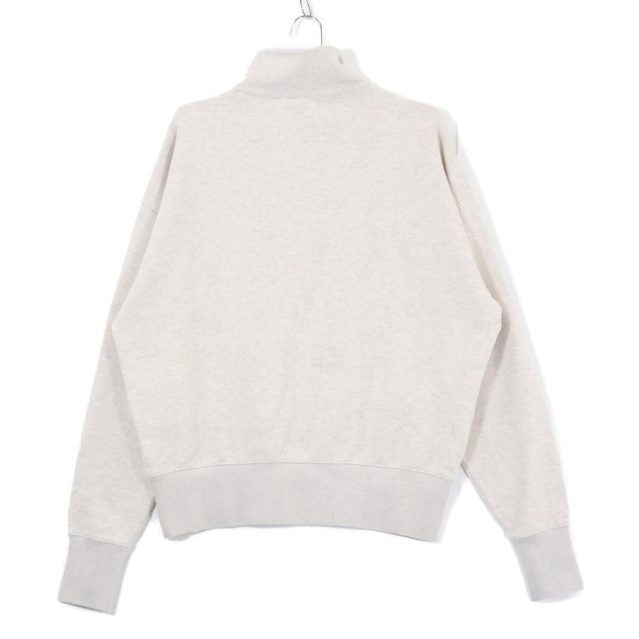 新品/国内正規/25年製 PRADA プラダ UJL39C ハーフジップ スウェットシャツ M ホワイト メンズの画像