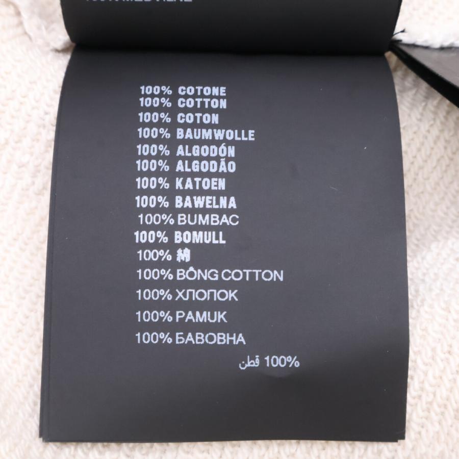 新品/国内正規/25年製 PRADA プラダ UJL39C ハーフジップ スウェットシャツ M ホワイト メンズの画像