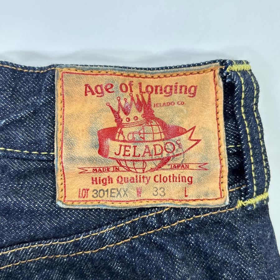 JELADO ジェラード JP94301E インディゴ 301EXX Denim Pants インディゴ W33 ボトムス デニム メンズ 中古の画像