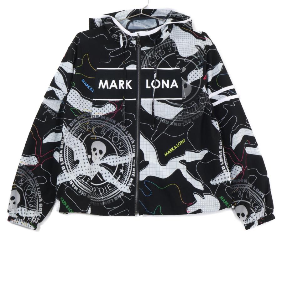新品同様 MARK＆LONA マークアンドロナ MLW-6A-AD03 Axon Camo AirTech Stretch Hoodie フーディジャケット 38 レディースの画像