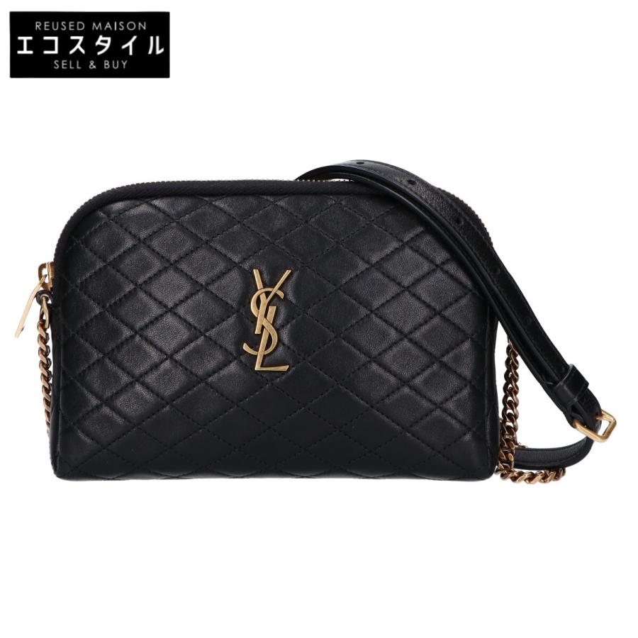 美品 Yves Saint-Laurent イヴサンローラン 7336671 Gaby/ギャビー 