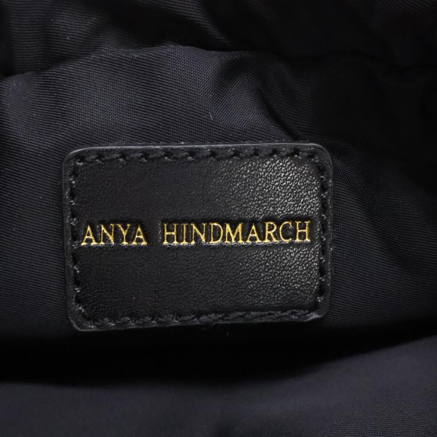 美品 Anya Hindmarch アニヤ ハインドマーチ Eyes ドローストリング