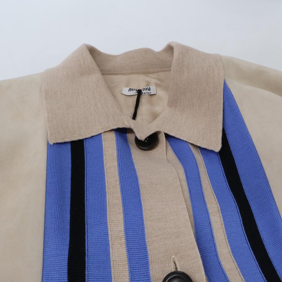miu miu（ミュウミュウ） 新品同様/国内正規 MPV751 BLOUSON スエード