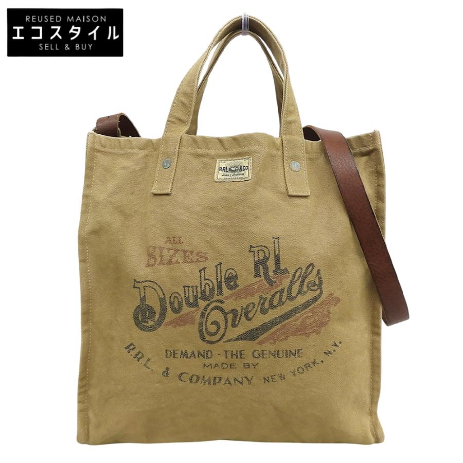 美品 RRL ダブルアールエル キャンバス カーペンター 2WAY トート