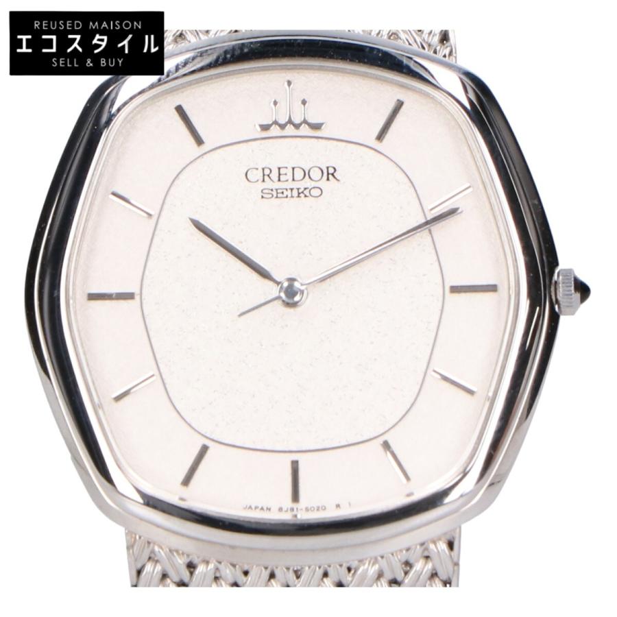 美品 SEIKO CREDOR セイコー クレドール 8J81-5030 クオーツ 腕時計 