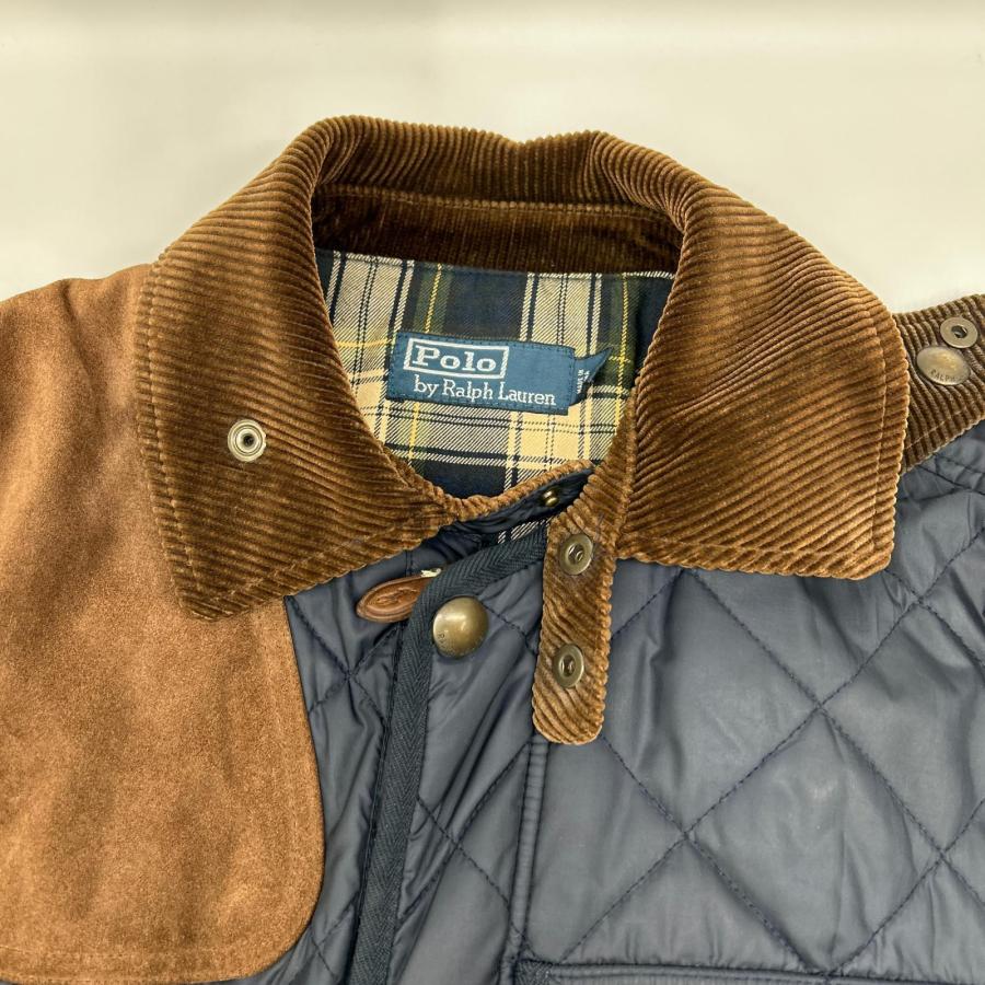 POLObyRalphLauren ポロラルフローレン ネイビー 00S 襟コーデュロイ