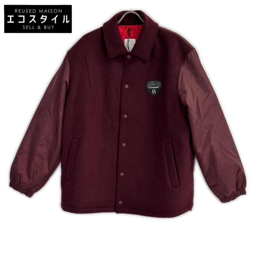 ARMANI EXCHANGE アルマーニエクスチェンジ 6RZB26 ボルドー ロゴ