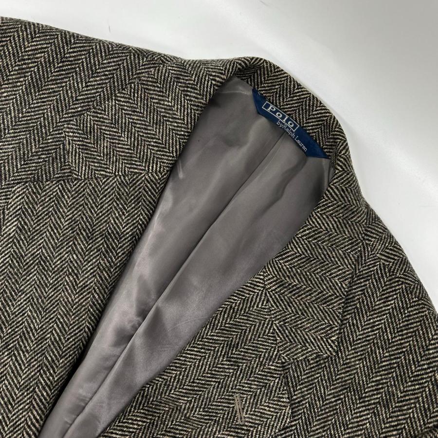 POLObyRalphLauren ポロラルフローレン ブラウン ウール ハウンド
