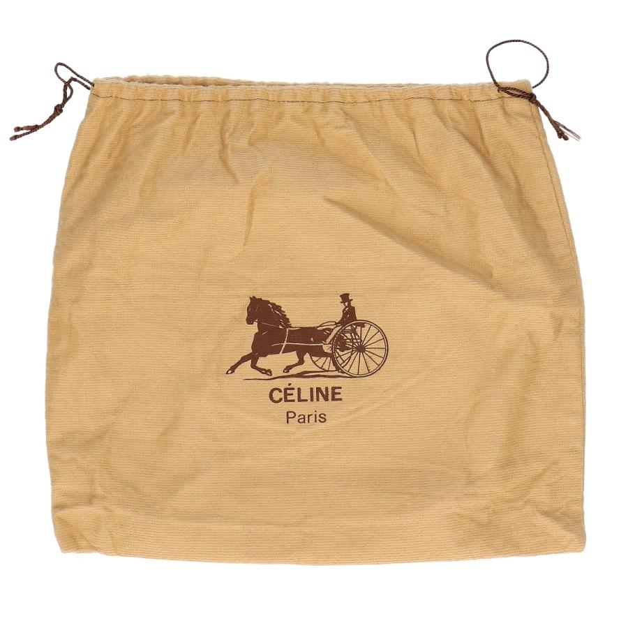 CELINE セリーヌ ショルダーバッグ 馬車金具 ゴールド金具 フラップ CELINE（セリーヌ） ヴィンテージ 馬車金具 レザー フラップ
