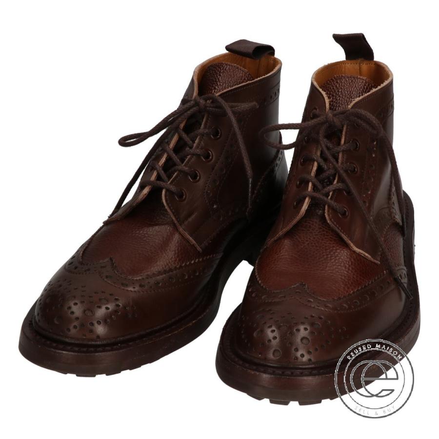Tricker S トリッカーズ M5833 ウィングチップ レザーカントリーブーツ