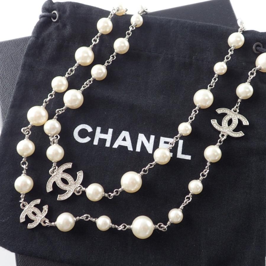 コレクション chanel パール ネックレス 100434-Chanel パール ロング ネックレス