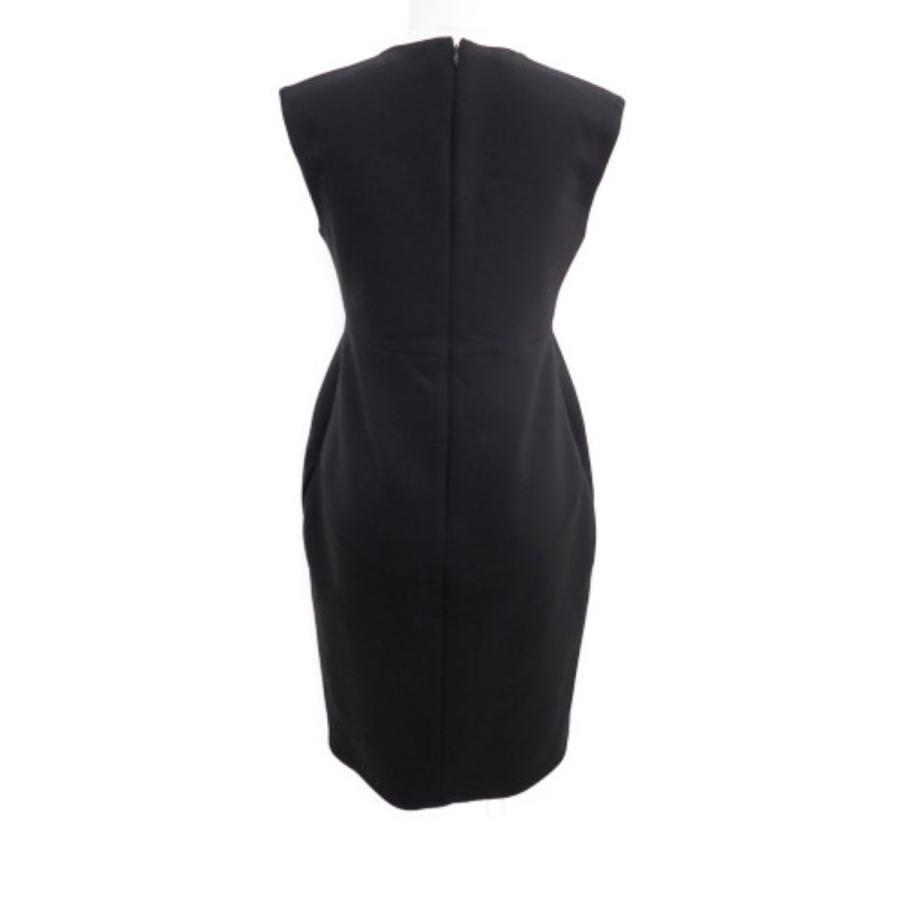 綺麗 Yoko Chanヨーコチャン Yed 117 010 Pearl Dress 大粒パール付き ノースリーブワンピース38 ブラック レディース ブランドショップエコスタイル 通販 Yahoo ショッピング