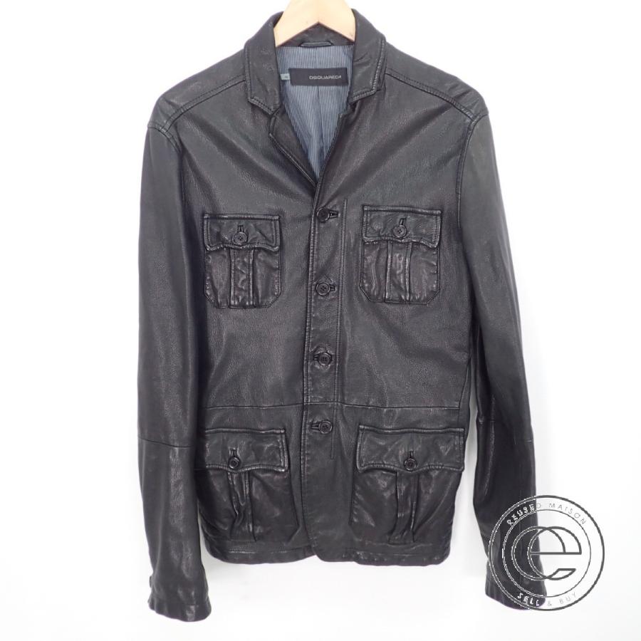 国内正規 Dsquared2ディースクエアード 71bn157 M 65 レザージャケット46 ブラック メンズ ブランドショップエコスタイル 通販 Yahoo ショッピング