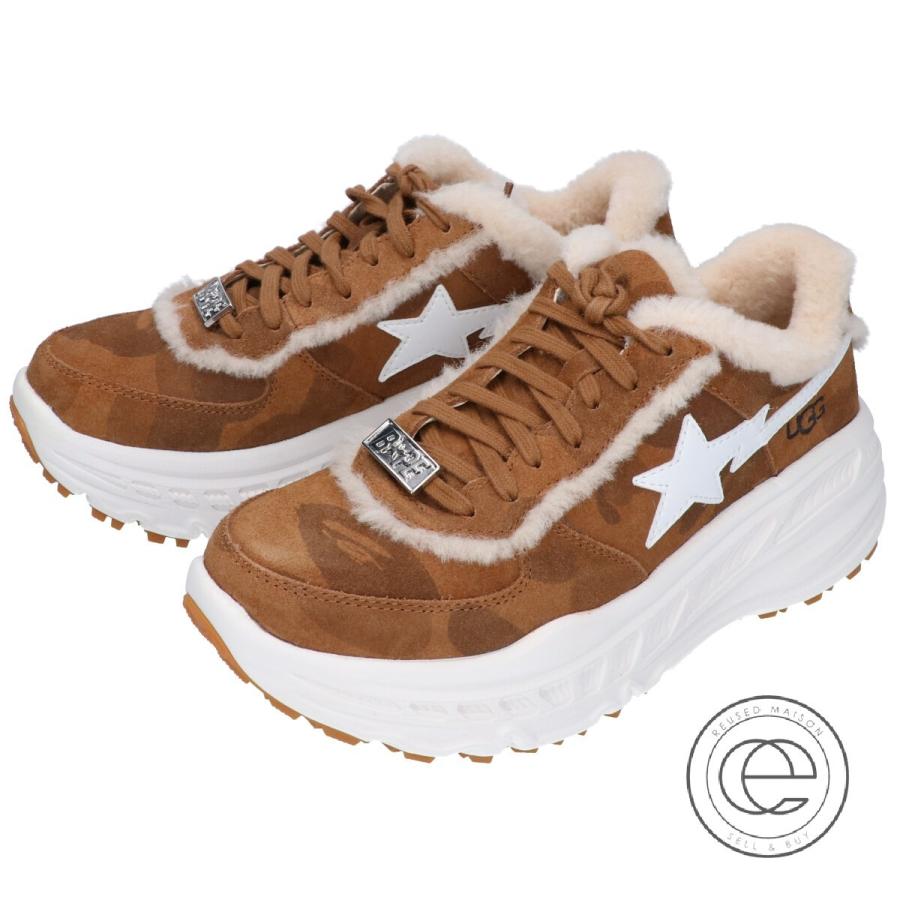 喜ばれる誕生日プレゼント 34 新品 Ugg ムートン スニーカー 24 5cm アグ オーストラリア