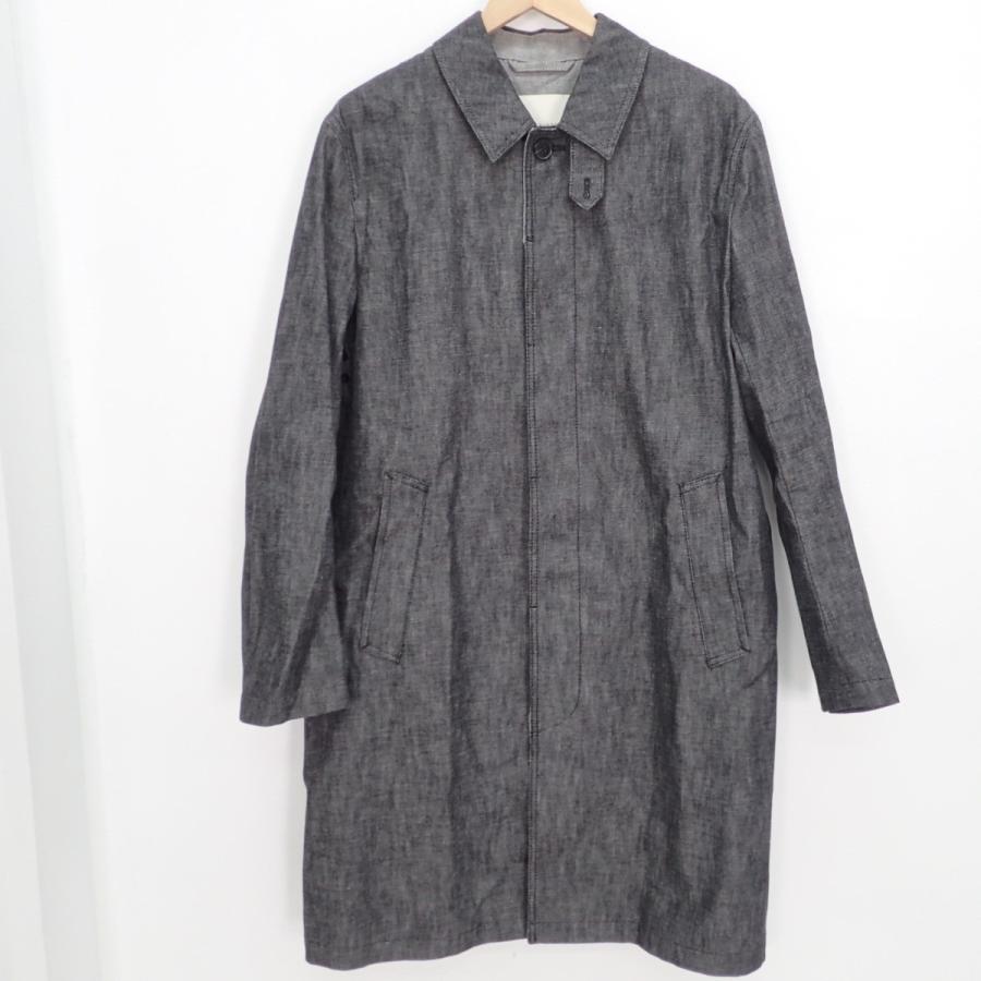 美品 国内正規 Mackintosh マッキントッシュ D Mc001 リジッドジャパンデニム 比翼 バルカラーコート ステンカラーコート 40 メンズ ブランドショップエコスタイル 通販 Yahoo ショッピング