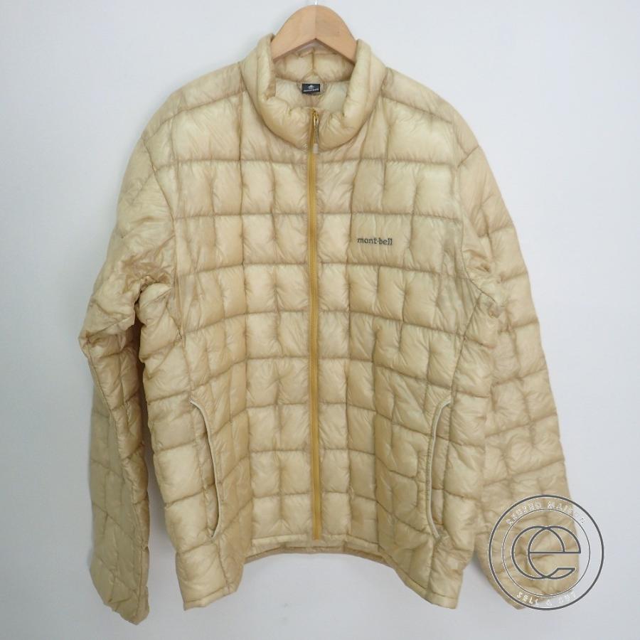 美品 Mont Bell モンベル プラズマ1000 ジップアップダウンジャケット Xl ベージュ メンズ ブランドショップエコスタイル 通販 Yahoo ショッピング